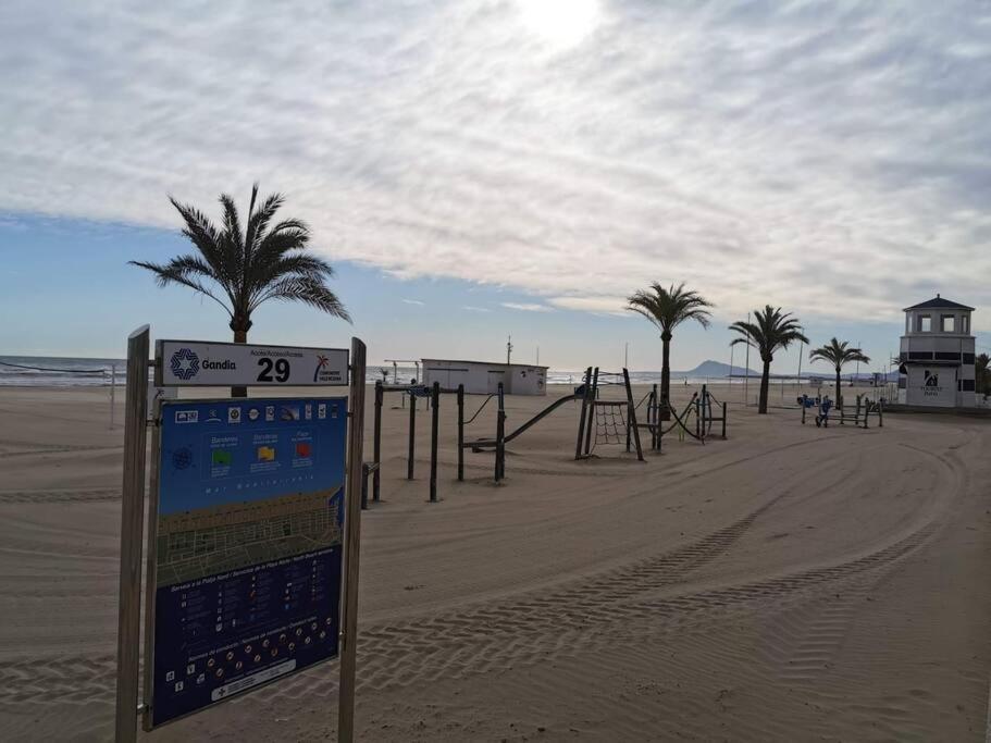 Apartamento Playa Gandia Segunda Linea ,Vistas Al Mar Playa de Gandía Exterior foto