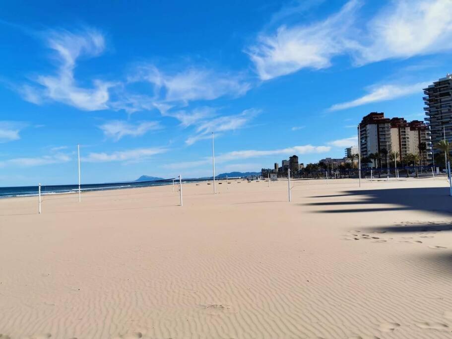 Apartamento Playa Gandia Segunda Linea ,Vistas Al Mar Playa de Gandía Exterior foto